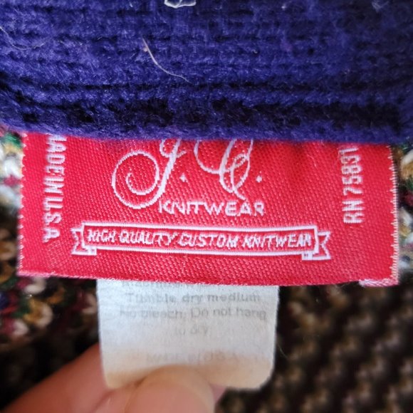 New Orleans Large Graphic Throw Blanket JC Knitwear - Picture 5 of 6